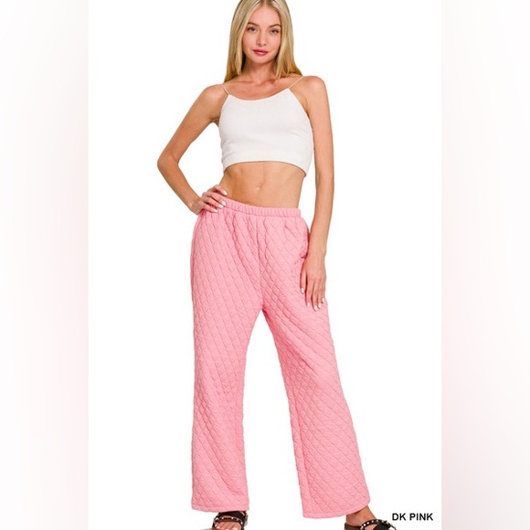 Z23 Zenana C13 QUILTED JACKET AND PANTS SET - Picture 8 of 12